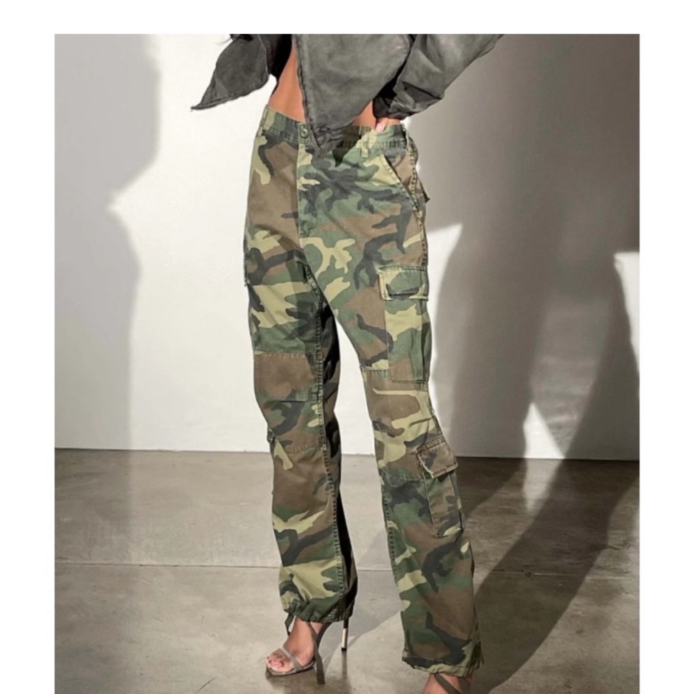 Local European Camo Cargos